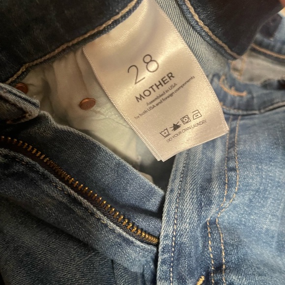 Mother Mid Rise Rider size 28 - Picture 4 of 4